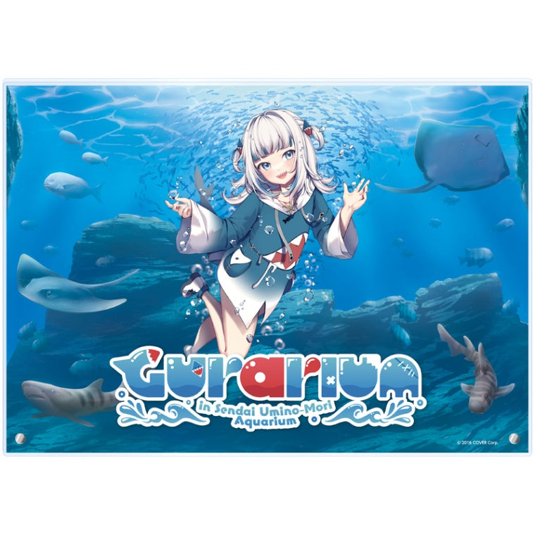 「現貨」Hololive Gawr Gura x 仙台うみの杜水族館 『Gurarium in Sendai Umino-Mori Aquarium』 通販周邊