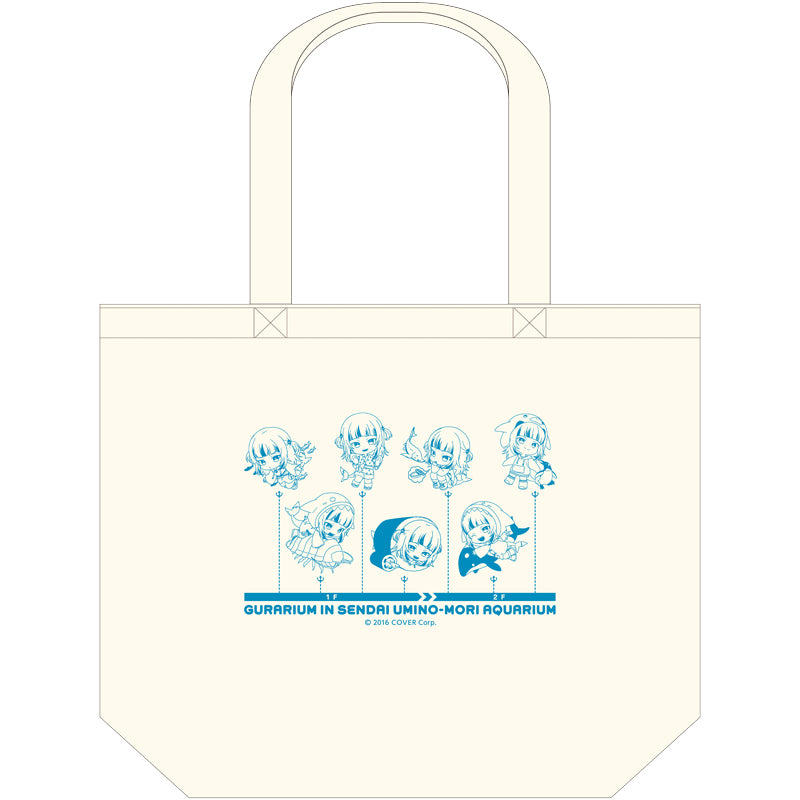 「現貨」Hololive Gawr Gura x 仙台うみの杜水族館 『Gurarium in Sendai Umino-Mori Aquarium』 通販周邊