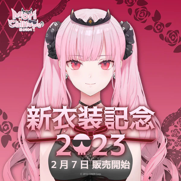 「現貨」Hololive 森カリオペ(Mori Calliope) 新衣装記念2023 拖鞋