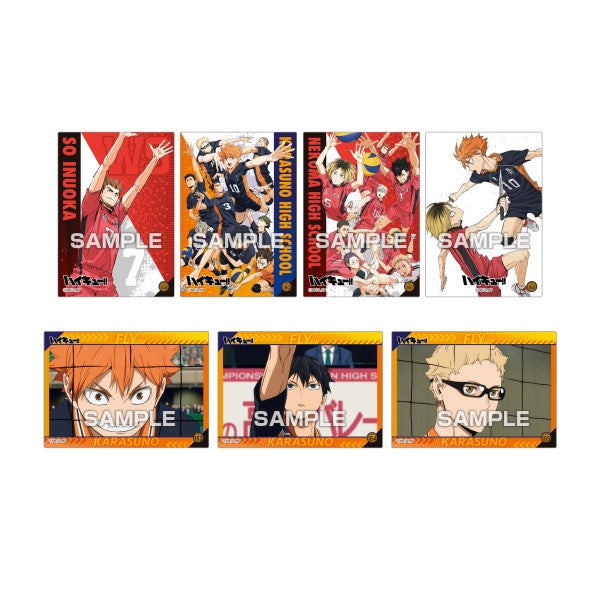 「現貨」 排球少年!!口香糖- 收藏透明卡vol.4 ゴミ捨て場の決戦 @隨機1包