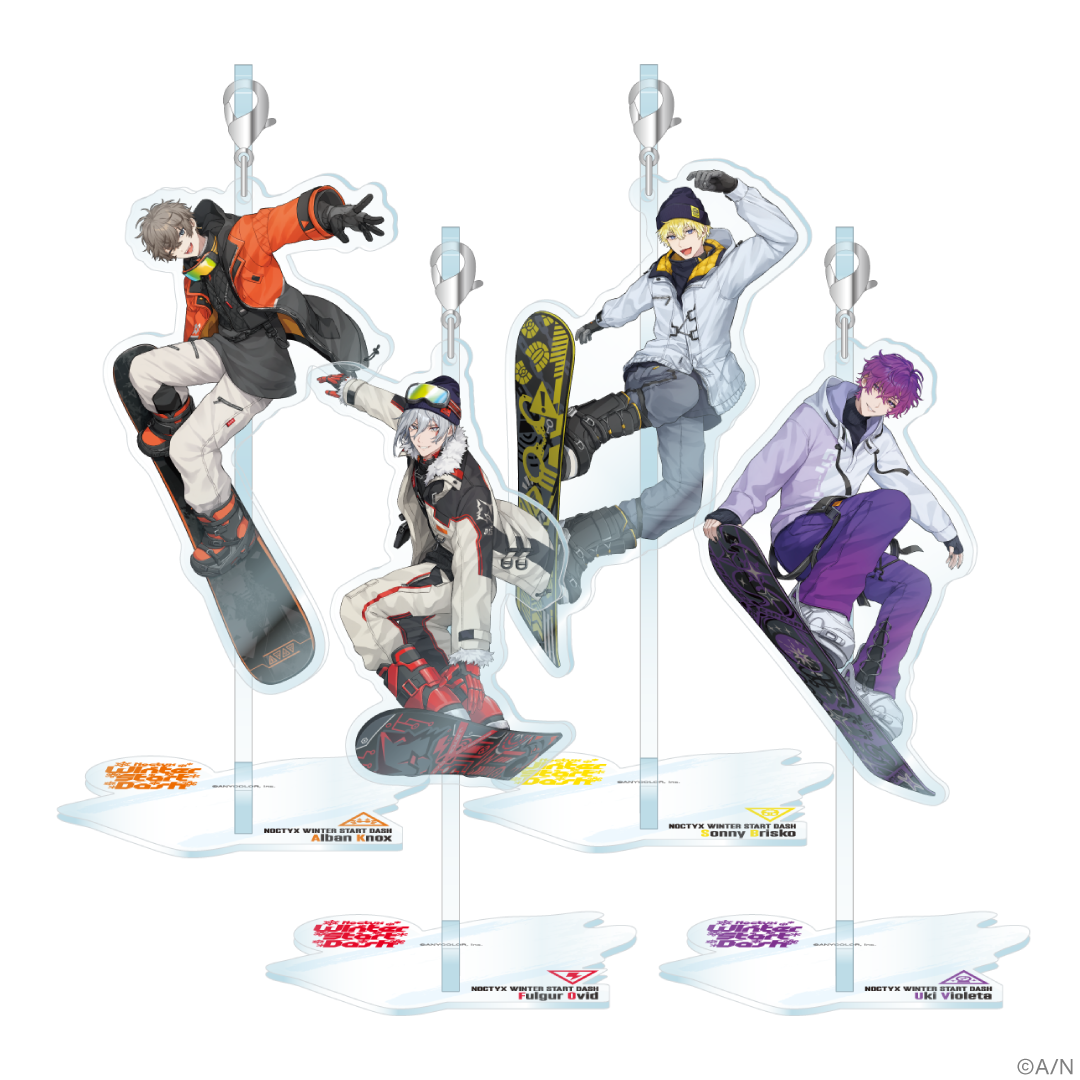 「現貨」Nijisanji【Noctyx Winter Start Dash!】周邊商品
