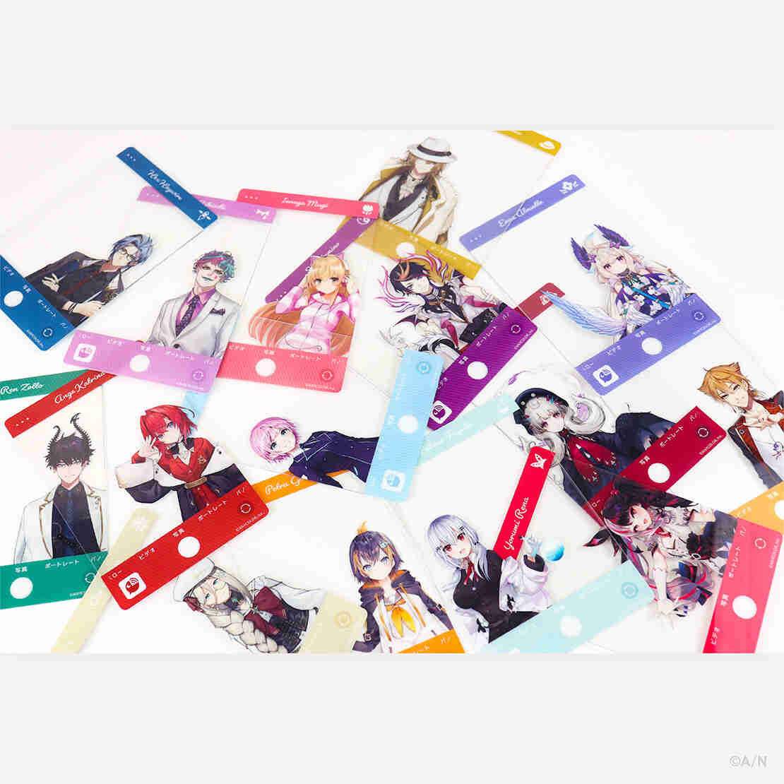 「現貨」Nijisanji Trading Acrylic Cards vol.2 - 透卡