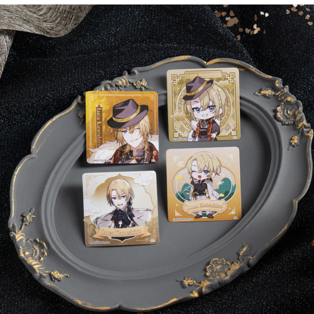 「現貨」 NIJISANJ【NIJISANJI EN Luxiem 萬樂多 - 起司口味玉米脆】 食玩 (1盒附1張隨機貼紙)(已過食用日期)