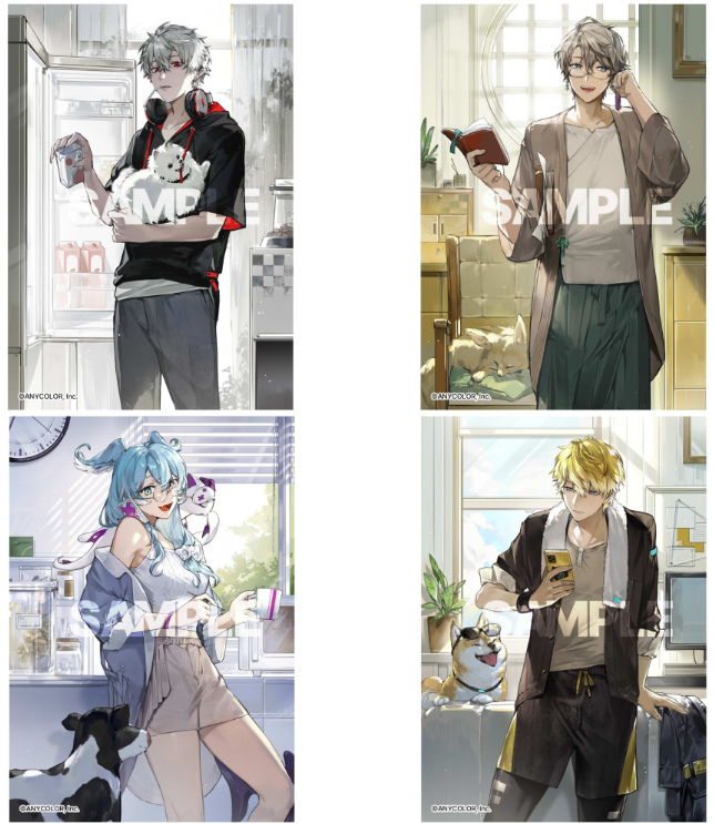 「現貨」 NIJISANJI X MEDI QTTO 第二彈 (特典:明信片)