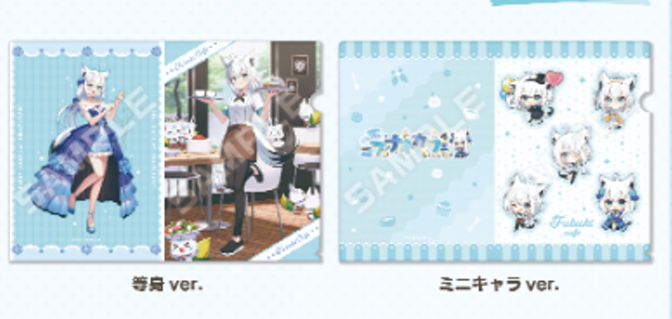 「現貨」Hololive 白上フブキ x TOWER RECORDS CAFE フブキカフェ周邊