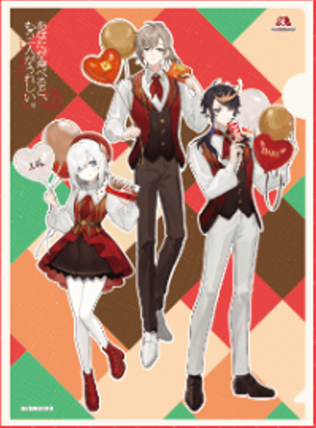 「現貨」 Nijisanji x 森永ダース - B6 File