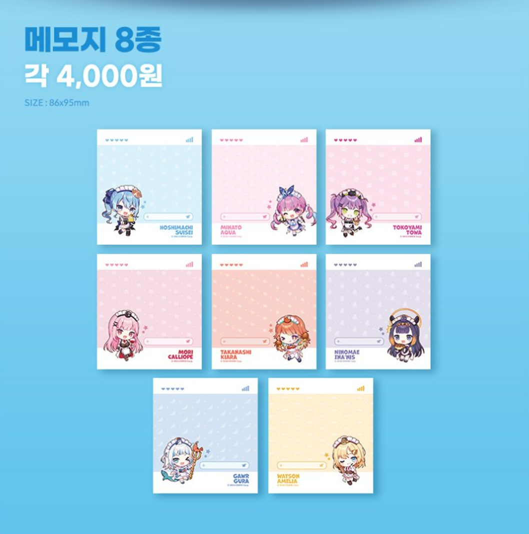 「現貨」hololive Production x 韓國 ANIPLUS Cafe 周邊