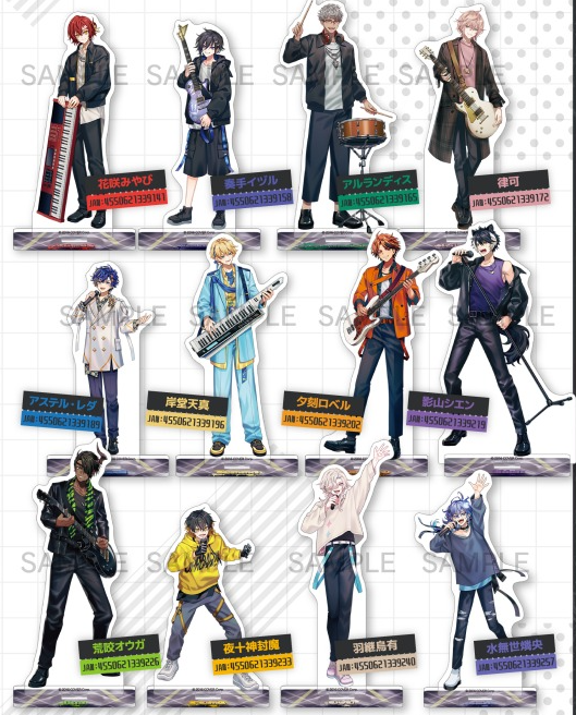 「預訂」HOLOSTARS 『HOLOSTARS 6th Anniversary フェア in Animate』 周邊商品