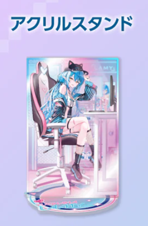 !特價!「現貨」雪花ラミィ サイバー衣装記念 立牌