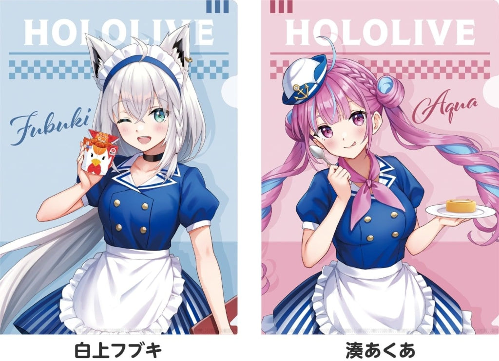 「現貨」 Hololive X Lawson 第二彈 A4 file - 湊あくあ