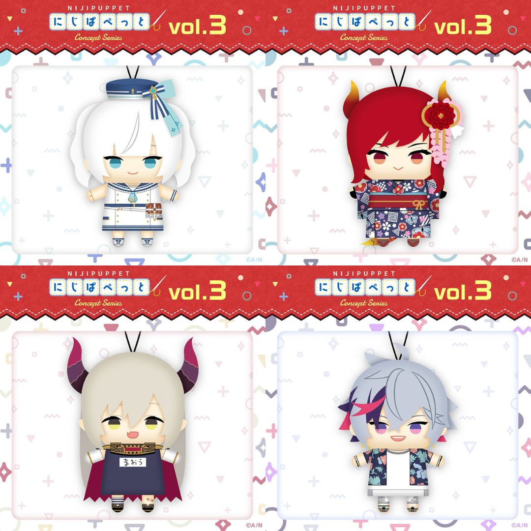 「現貨」Nijisanji 【コンセプトシリーズ vol.3】Nijipuppet 概念系列 vol.3 不破湊 指娃