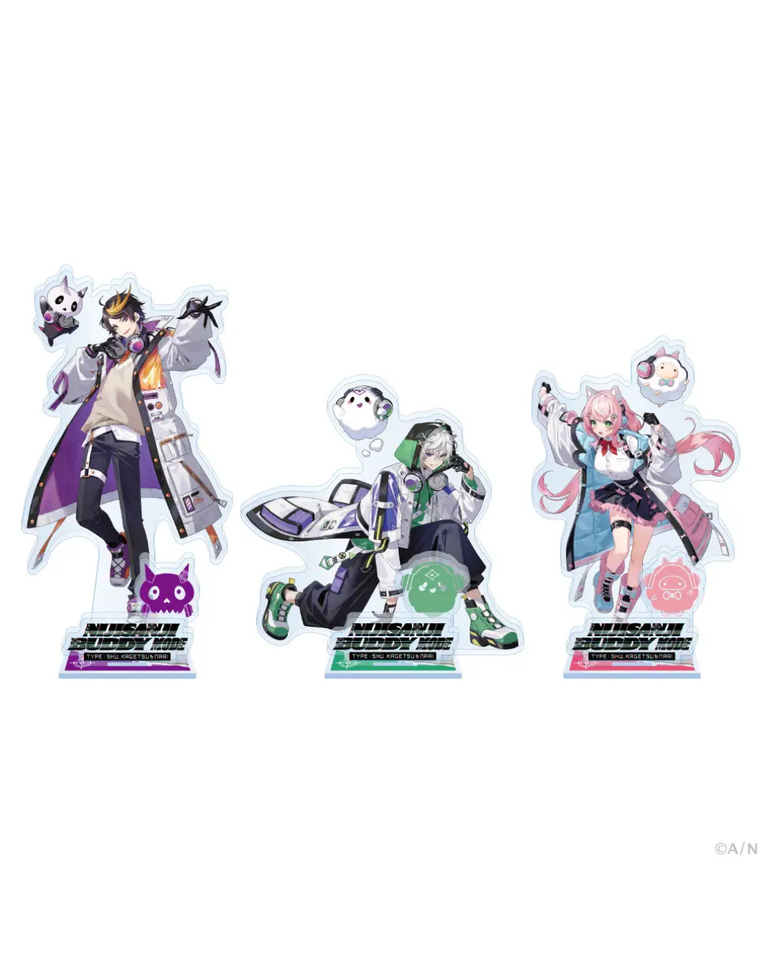 「預訂」 NIJISANJI 【NIJISANJI Buddy Mode Type:Shu, Kagetsu & Nari】 Goods