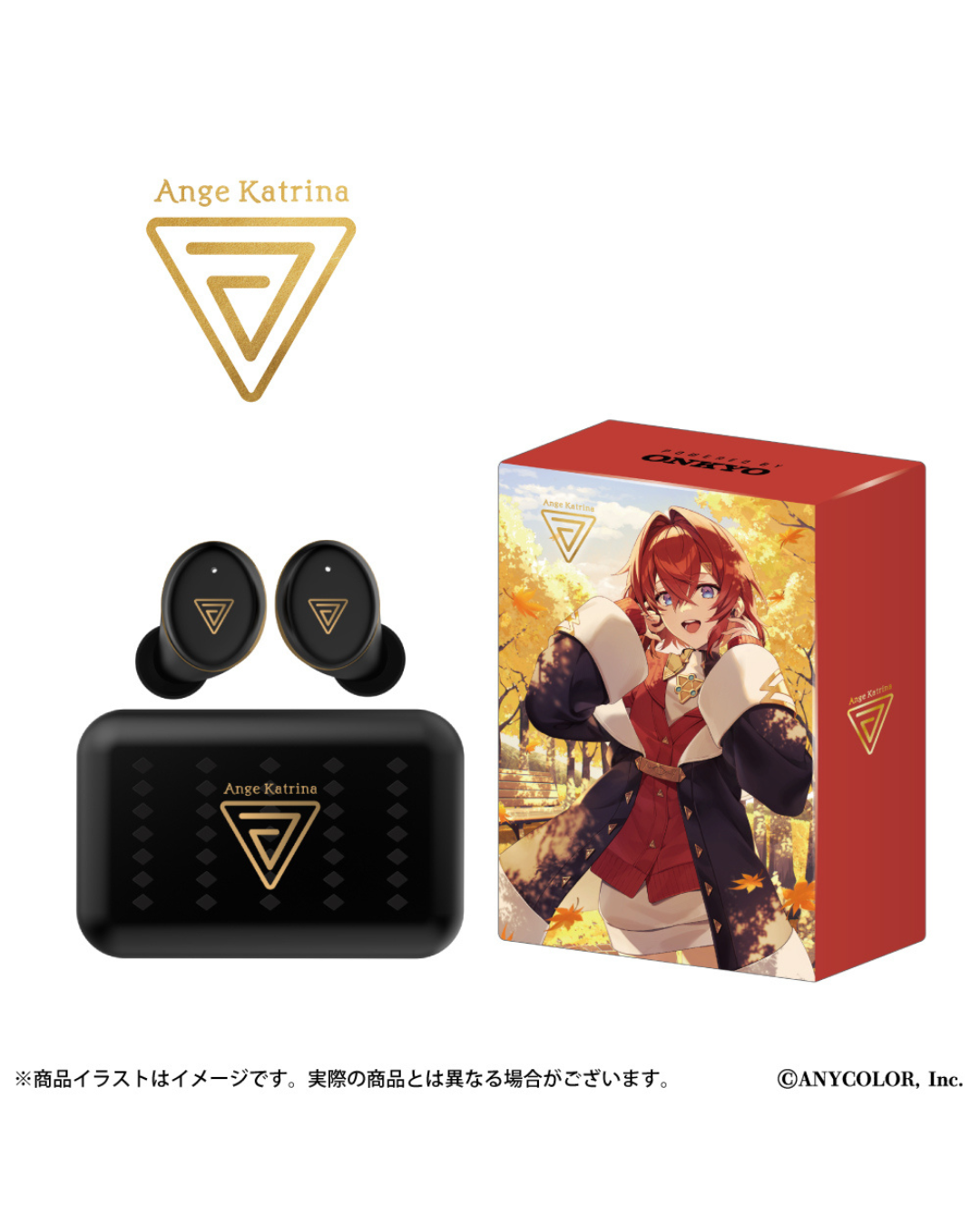 「預訂」Nijisanji アンジュ・カトリーナ(Ange Katrina) x ONKYO DIRECT 無線耳機