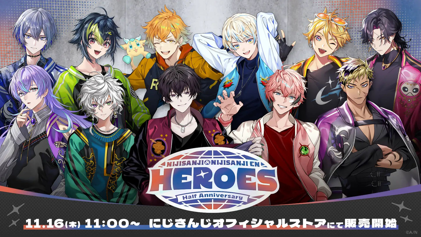 「預訂」 NIJISANJI & NIJISANJI EN HEROES Half Anniversary 指娃