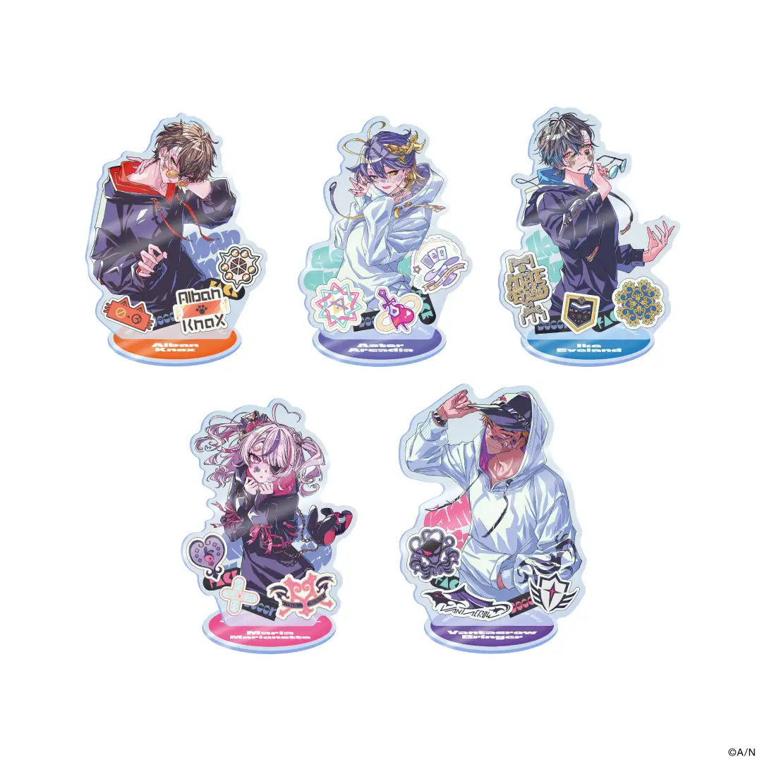 「現貨」Nijisanji 【FACE DECOR COLLECTION Vol.1】 Ike 亞克力立牌/ 襟章
