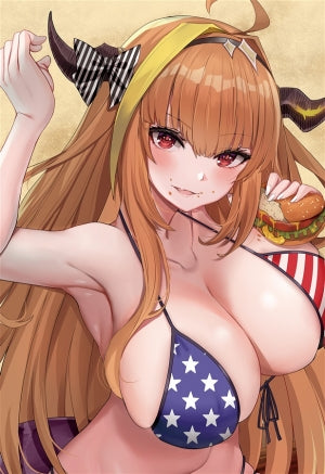 桐生ココ水着アップ(Piukute062)_sB2タペストリー(くわい屋)