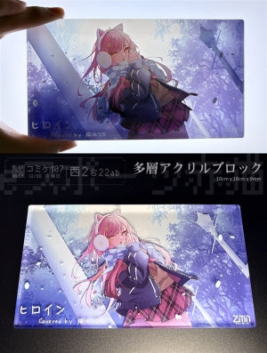 【C107】猫汰つな 多層アクリルブロック(Z.M.敏)