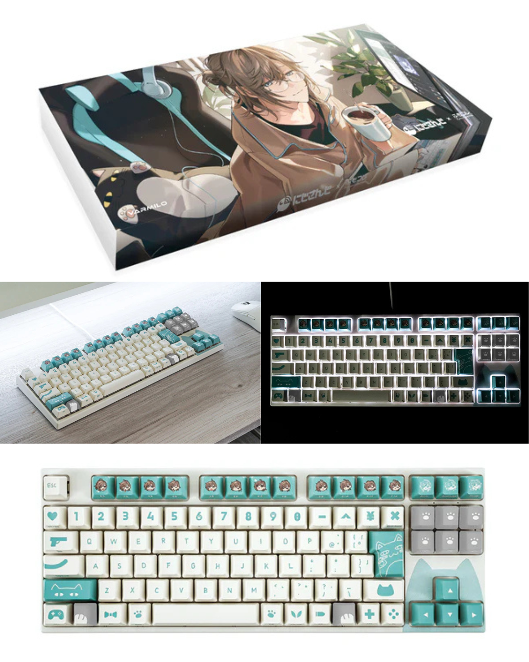 「預訂」Nijisanji x Fumo Collection第1彈 - Keyboard