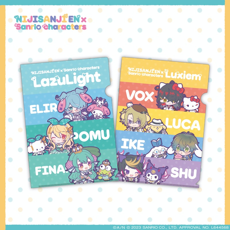「現貨」Nijisanji EN x Sanrio characters 周邊商品