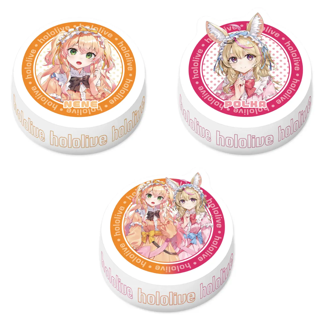 「現貨」Hololive x Molly Online (桃鈴ねね/尾丸ポルカ)