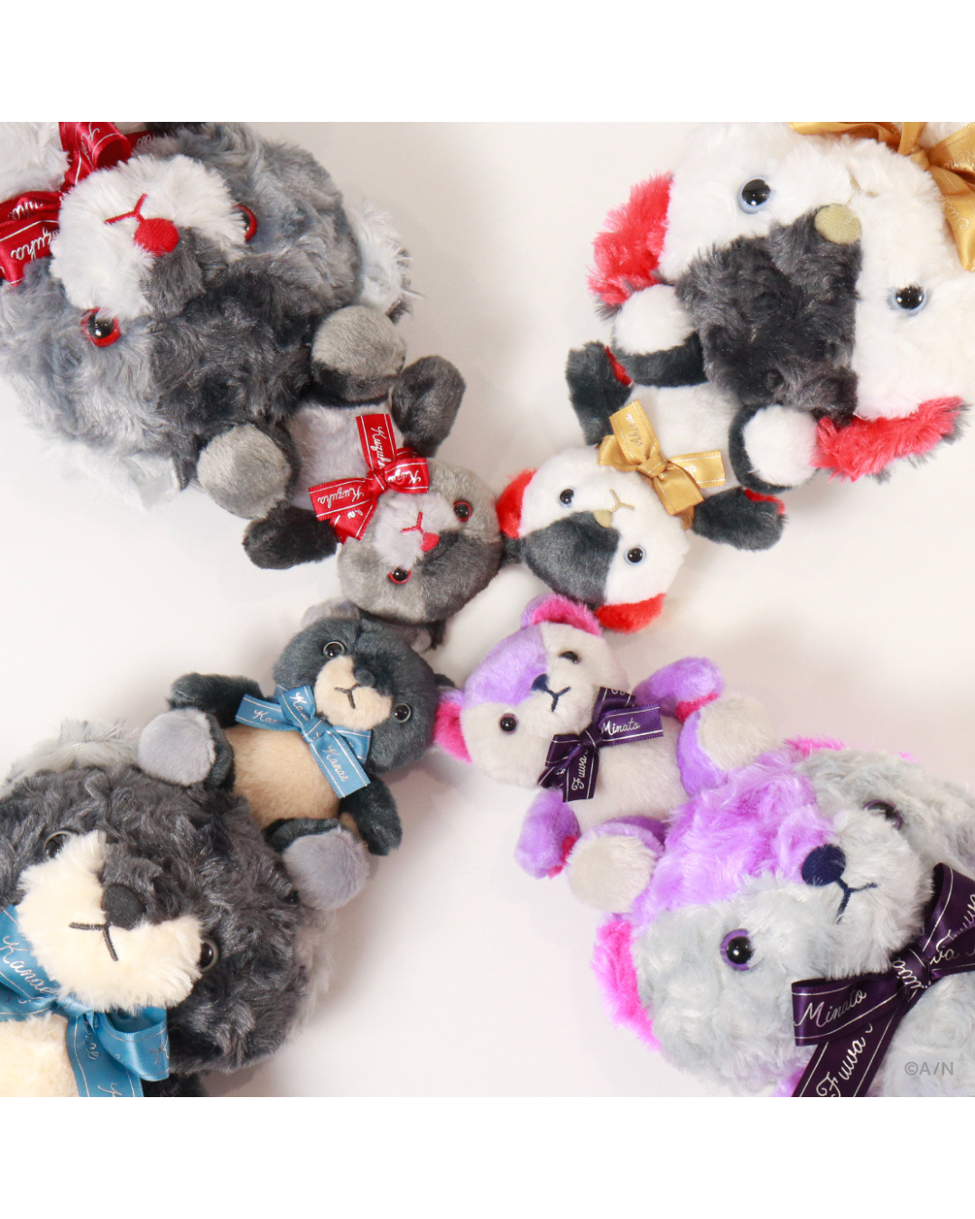 「預訂」Nijisanji NIJIベアキーホルダー Vol.2 - NIJI 小熊公仔 鑰匙扣