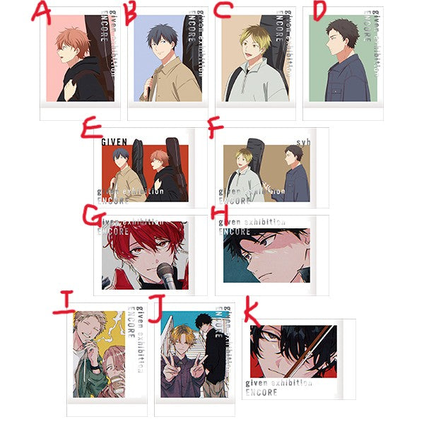 現貨「現地場販」ギヴン展 -given exhibition- 特典 PREMIUM