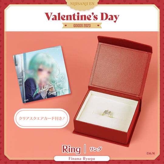 「現貨」彩虹社 NIJISANJI EN 【Valentine's Day 2023】 亞克力立牌/髮針/戒指/項鏈