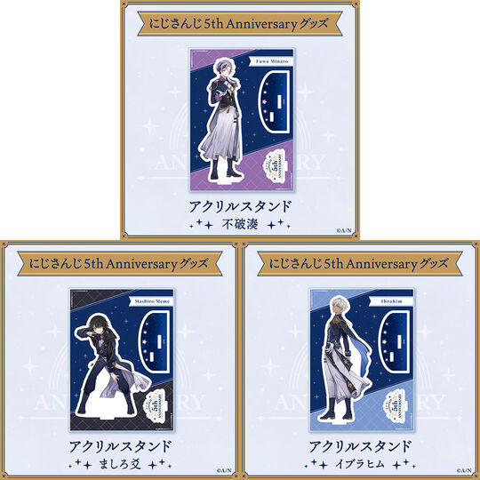 「現貨」Nijisanji にじさんじ 5th Anniversaryグッズ 立牌