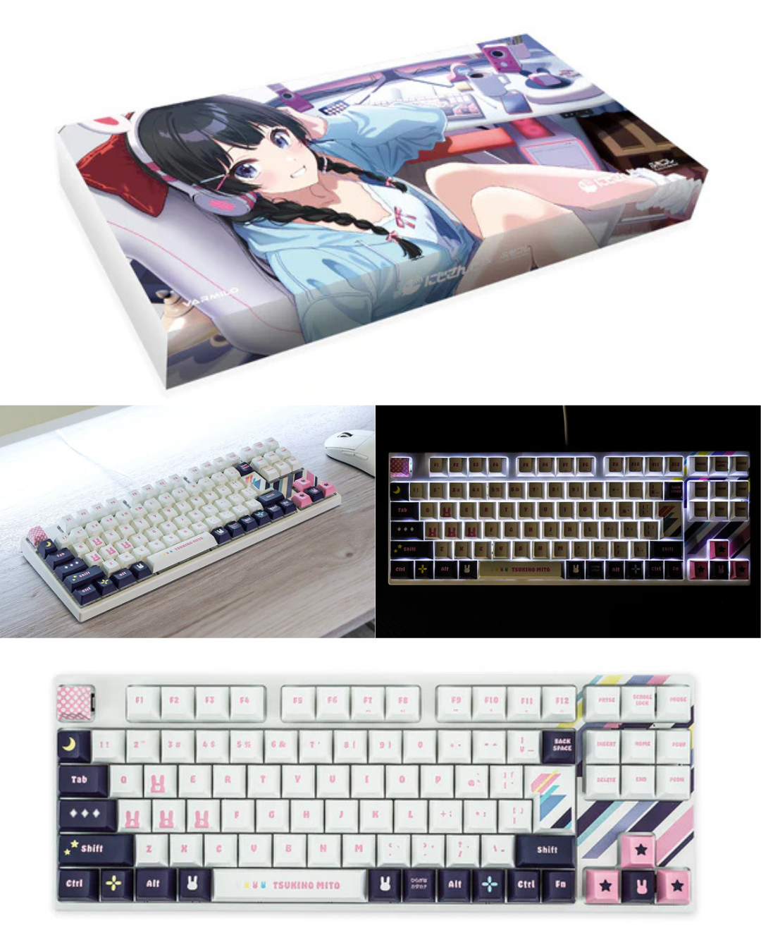 「預訂」Nijisanji x Fumo Collection第1彈 - Keyboard