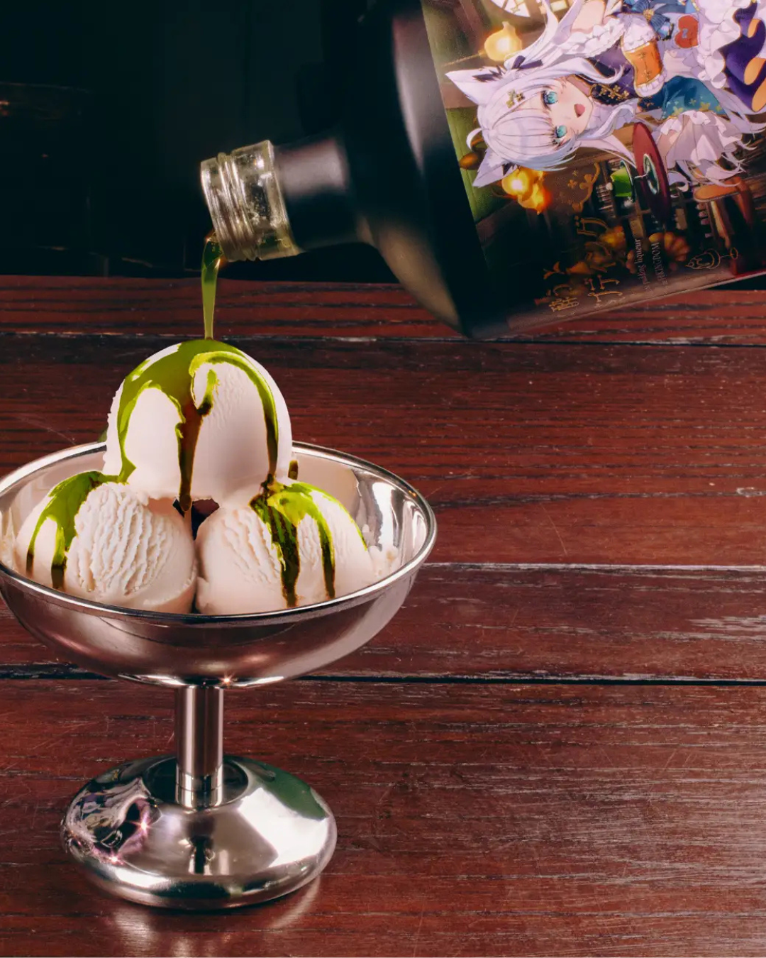 「現貨」Hololive x 明利酒類 白上フブキ 利口酒 『酔う抹茶プディング』酒 (只運送香港)