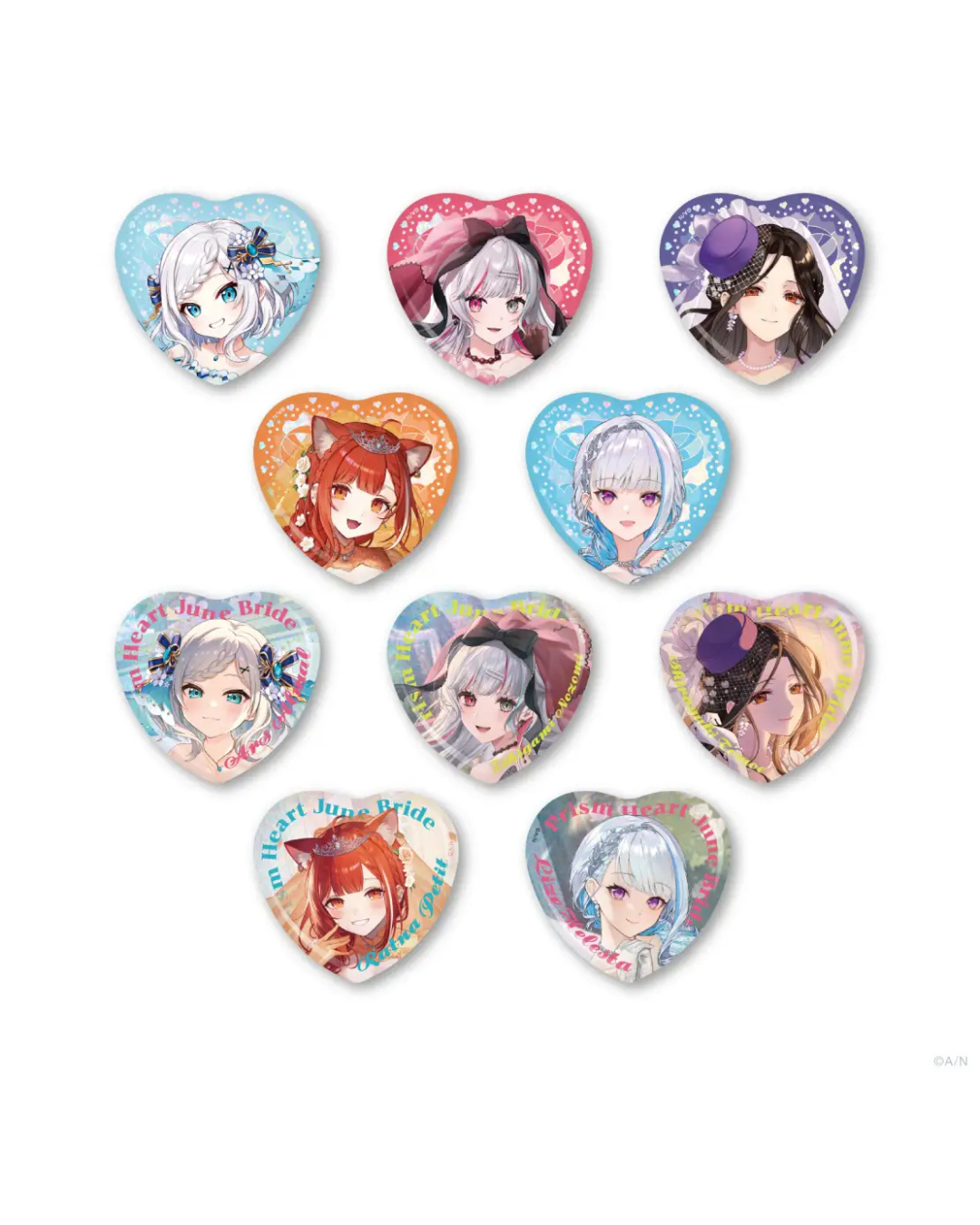 「預訂」Nijisanji 【Prism Heart June Bride】商品