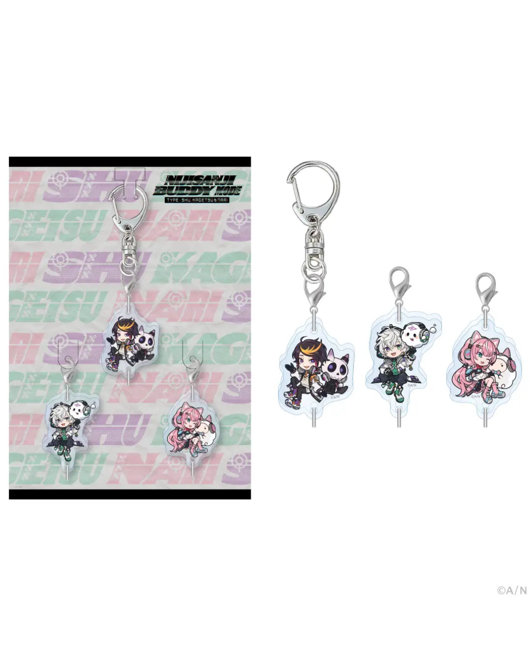 「預訂」 NIJISANJI 【NIJISANJI Buddy Mode Type:Shu, Kagetsu & Nari】 Goods