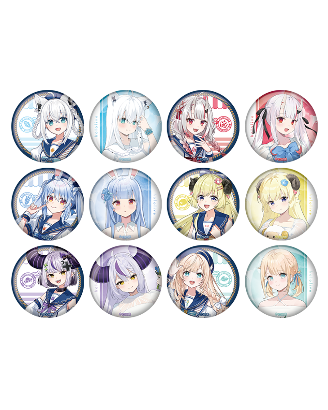 現貨 hololive x Lawson (07/2025) 襟章