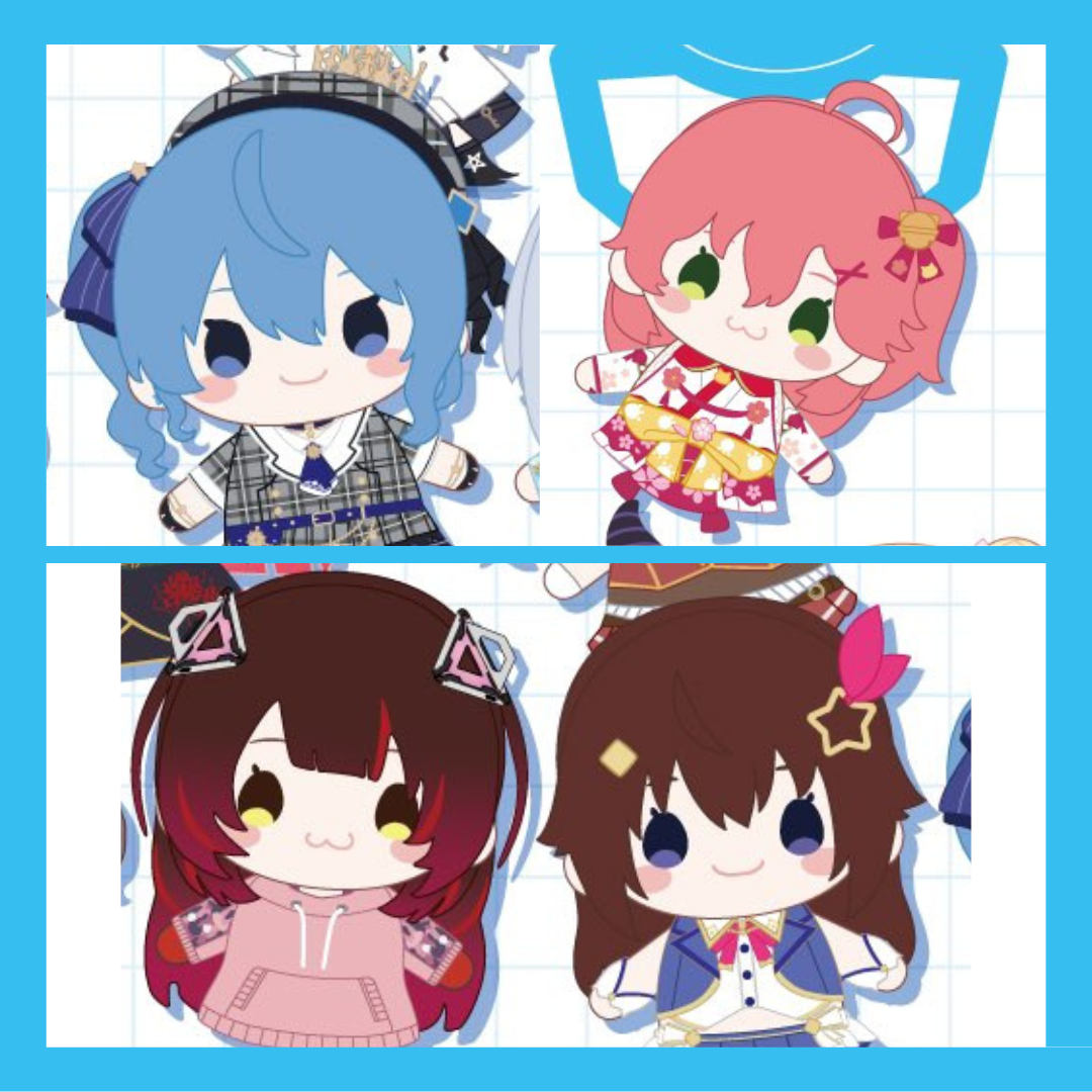 「現貨」Hololive 指娃(掛飾公仔) - 0期生