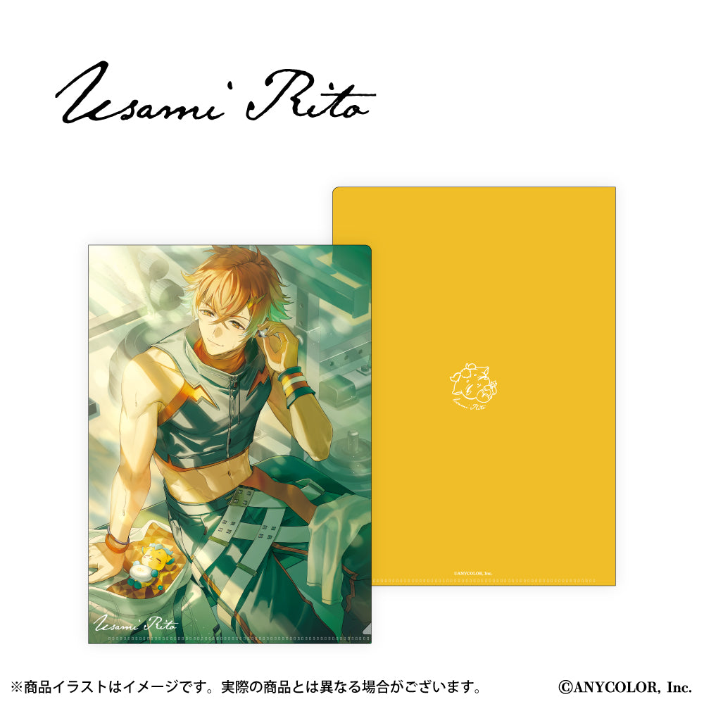 「現貨」Nijisanji 宇佐美リト(Usami Rito) x ONKYO DIRECT A4 File