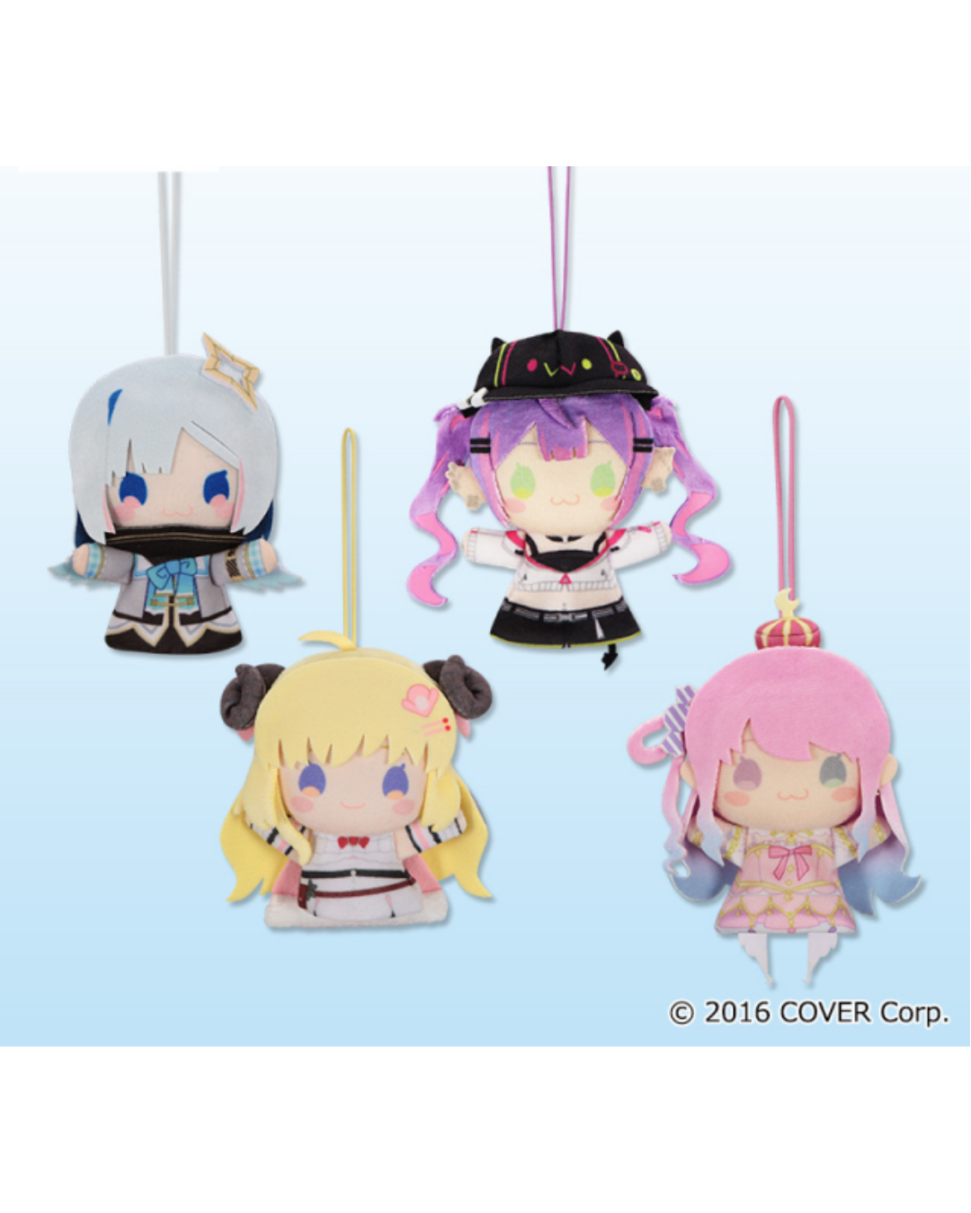 「預訂」Hololive 指娃(掛飾公仔) - 4期生