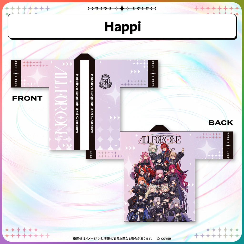 「預訂」hololive 【受注販売】hololive English 3rd Concert -All for One- Live周邊