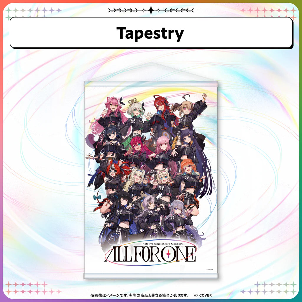 「預訂」hololive 【受注販売】hololive English 3rd Concert -All for One- Live周邊