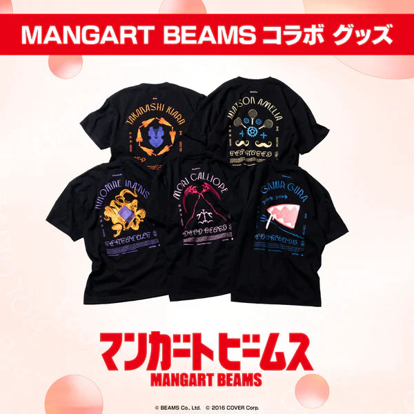 「現貨」 hololive SUPER EXPO 2023 English -Myth- x MANGART BEAMS 合作 T-shirt