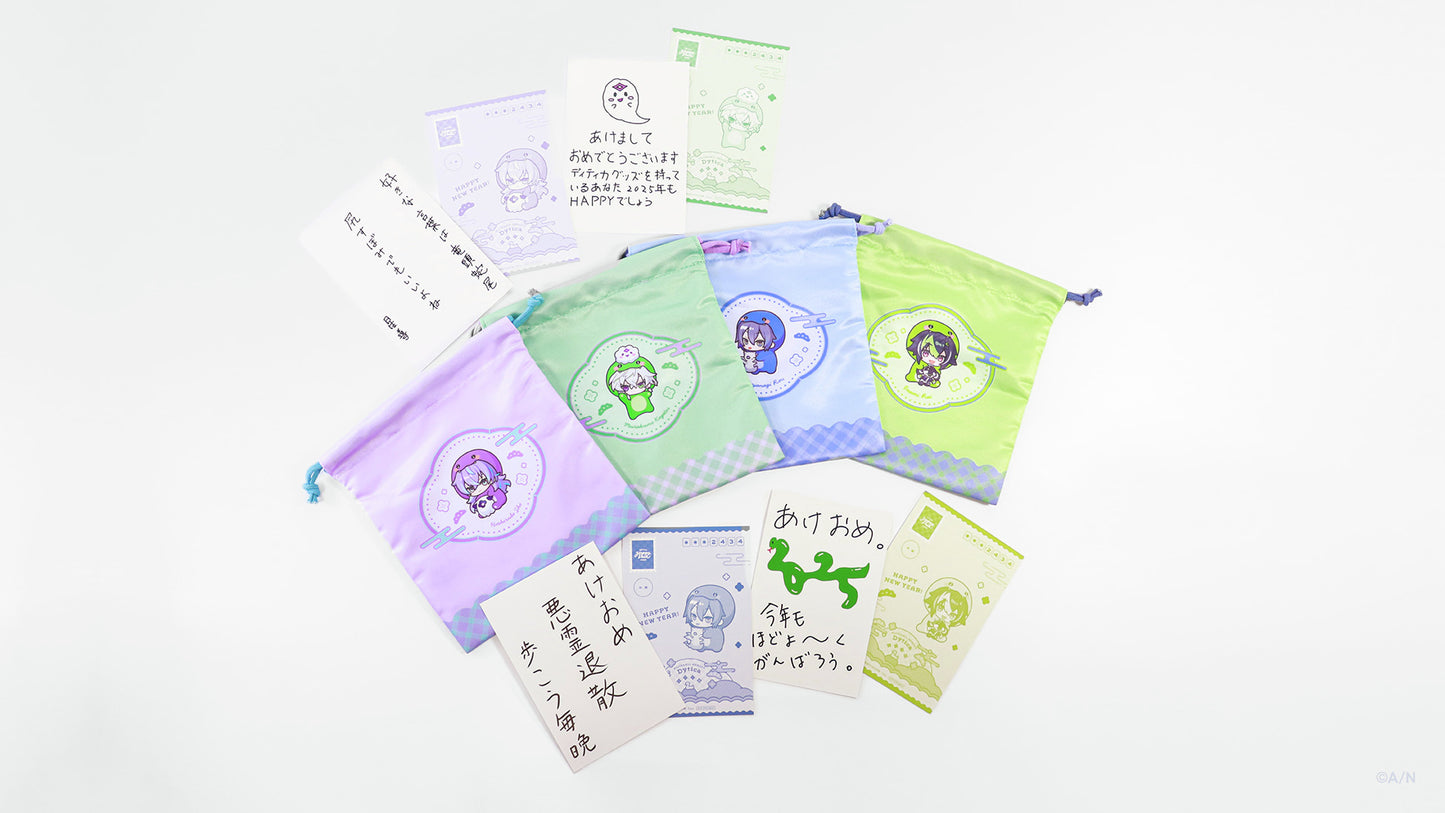 「現貨」Nijisanji 【Dytica Happy Pack 2025】(餘量1)拍立得風相卡 - 全員