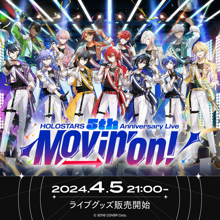 「現貨」HOLOSTARS "HOLOSTARS 5th Anniversary Live -Movin’ On!-" 演唱會商品 - 亞克力立牌