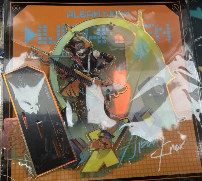 !特價!「現貨」【NIJISANJI EN × 次元波板糖 2024 電音系列 】正比亞克力立牌 - Alban Knox