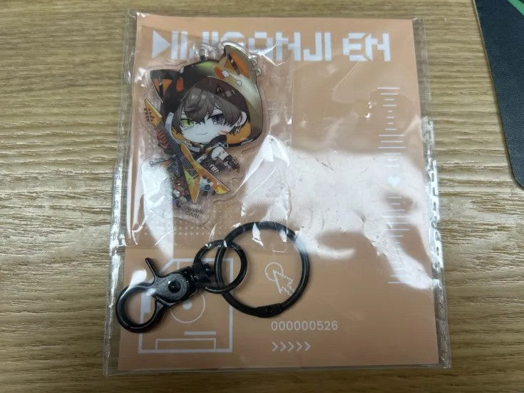 !特價!「現貨」【NIJISANJI EN × 次元波板糖 2024 電音系列 】Q版掛件- Alban Knox