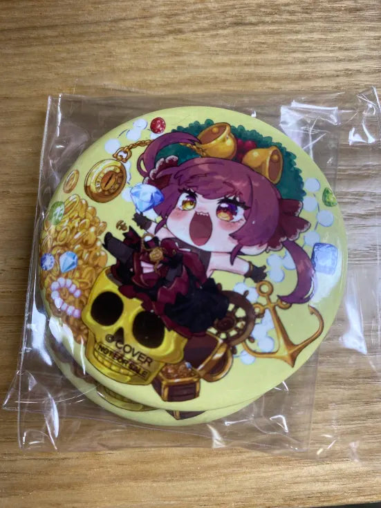 現貨 宝鐘マリン 韓國 POP UP STORE 襟章&掛飾