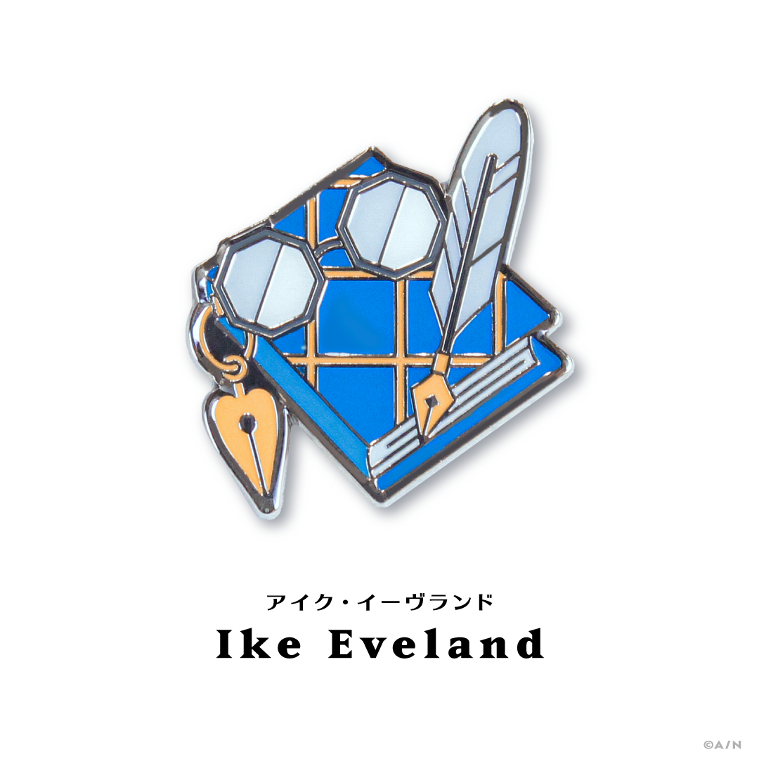 「預訂」Nijisanji【NIJISANJI EN PIN BADGE COLLECTION Vol.1】徽章 (小量存庫,售完即止)