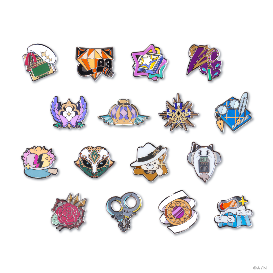 「預訂」Nijisanji【NIJISANJI EN PIN BADGE COLLECTION Vol.1】徽章 (小量存庫,售完即止)