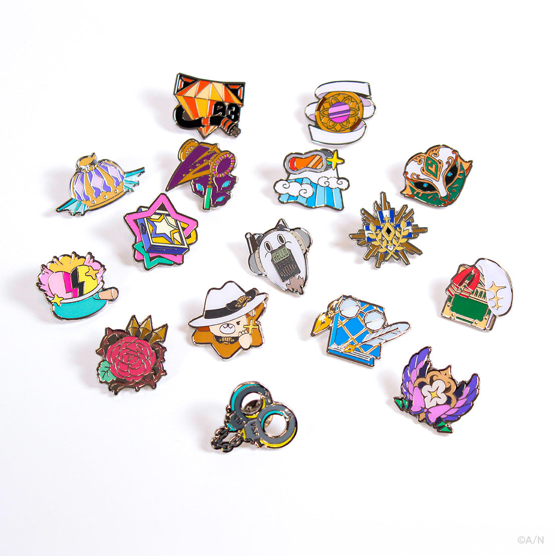 「預訂」Nijisanji【NIJISANJI EN PIN BADGE COLLECTION Vol.1】徽章 (小量存庫,售完即止)