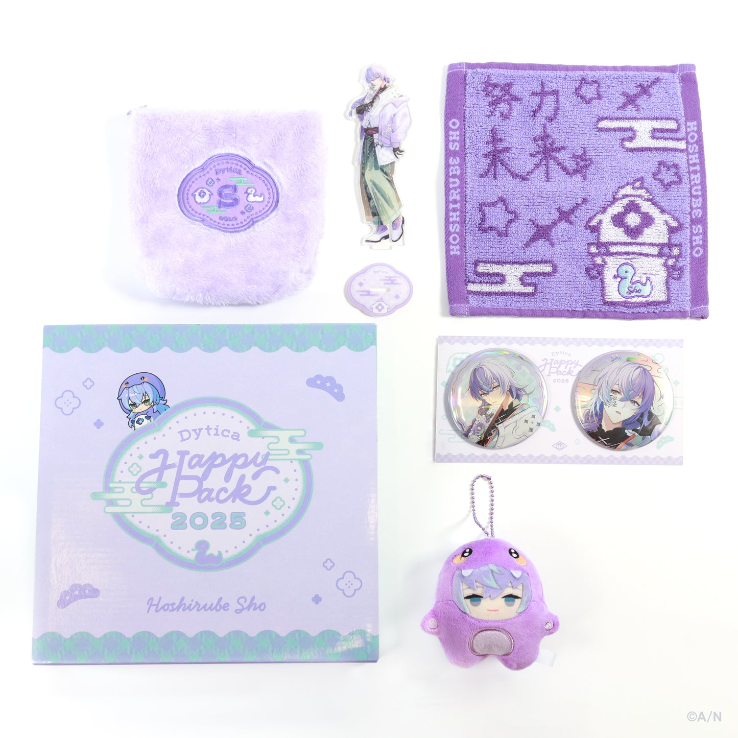 「現貨」Nijisanji 【Dytica Happy Pack 2025】(餘量1)拍立得風相卡 - 全員