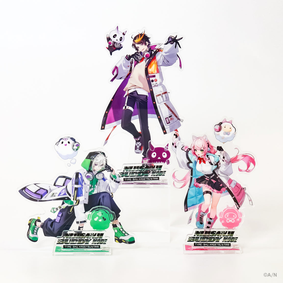「預訂」 NIJISANJI 【NIJISANJI Buddy Mode Type:Shu, Kagetsu & Nari】 Goods