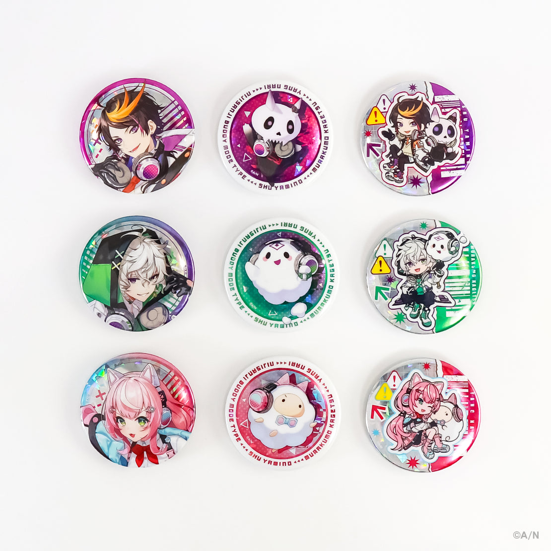 「預訂」 NIJISANJI 【NIJISANJI Buddy Mode Type:Shu, Kagetsu & Nari】 Goods